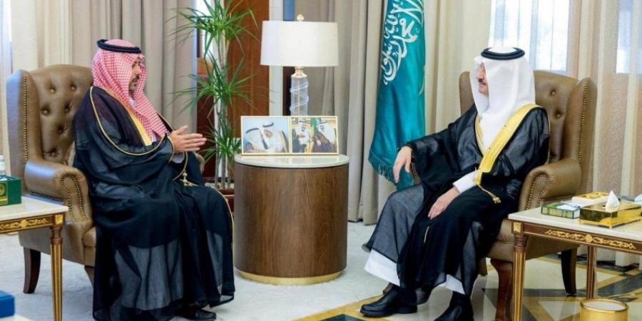 أمير الشرقية ونائبه يستقبلان مدير عام صندوق تنمية الموارد البشرية - هرم مصر