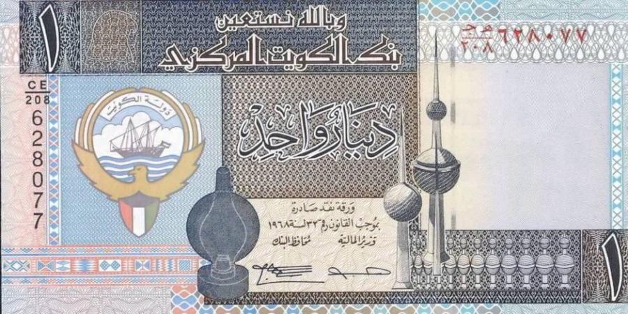 سعر الدينار الكويتي اليوم الثلاثاء 24 يونيو 2025 - هرم مصر