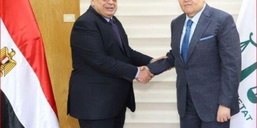 المستشار أحمد عبود يهنئ رئيس مجلس الدولة بمنصبه الجديد - هرم مصر