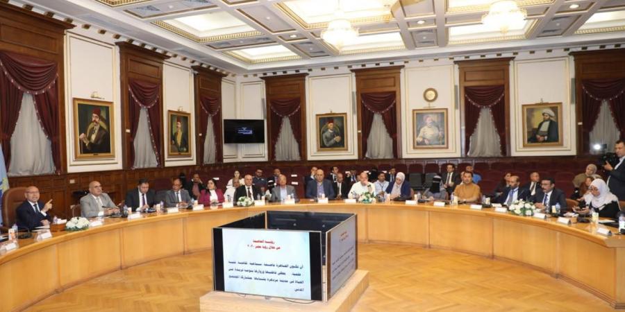 محافظ القاهرة يستقبل وفد رسمى من دولة اليمن - هرم مصر