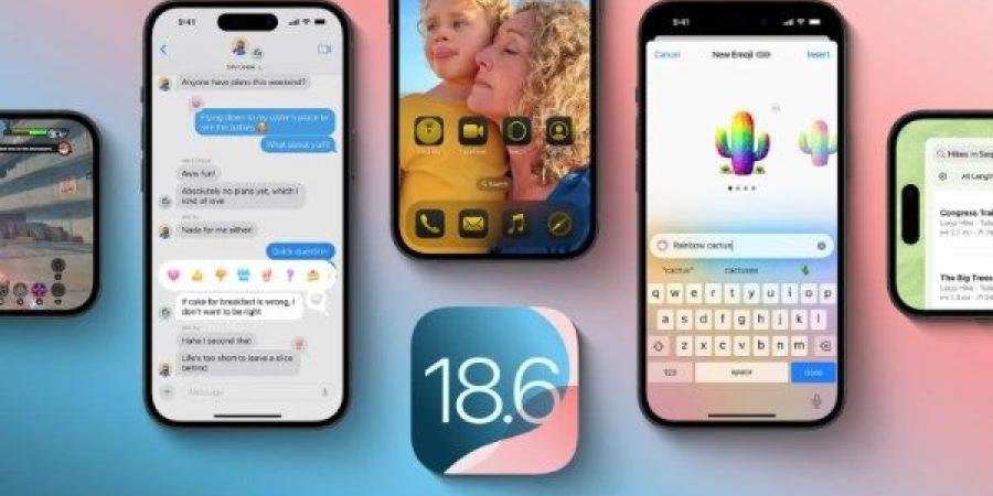 آبل تطلق تحديث iOS 18.6 لهواتف آيفون بدلا من iOS 26 - هرم مصر