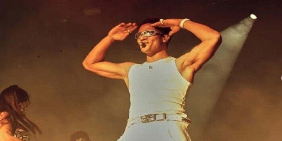 «محمد رمضان» يستعد لإحياء حفله بالساحل الشمالي - هرم مصر
