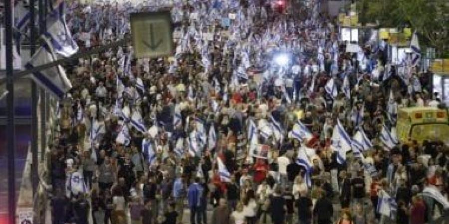 إعلام عبرى: تفريق مظاهرة بتل أبيب تدعو لوقف الحرب فى غزة - هرم مصر