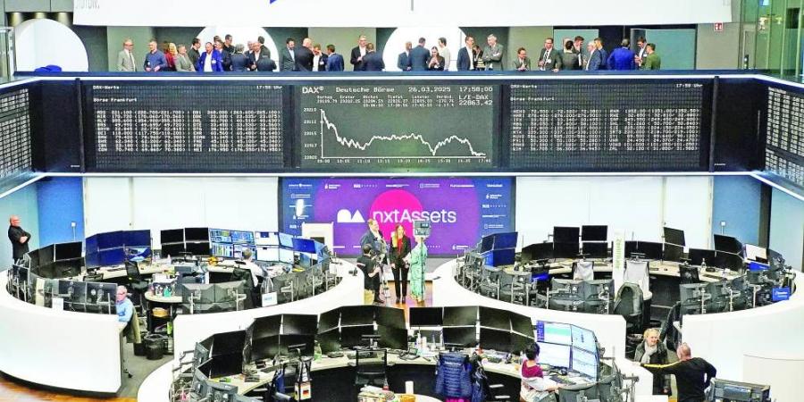 أسهم أوروبا تصعد مع صمود وقف إطلاق النار بين إسرائيل وإيران - هرم مصر