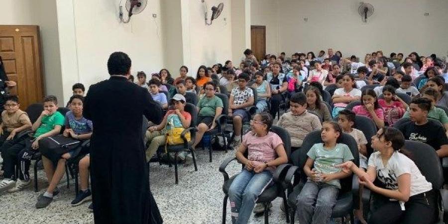 مكتب المنشآت البابوية بالإسكندرية ينظم يومًا روحيًا للمرحلة الابتدائية - هرم مصر