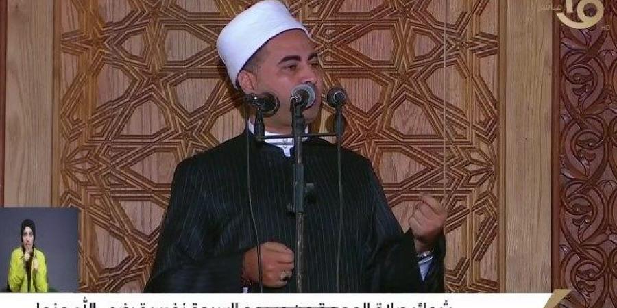 خطيب مسجد السيدة نفيسة: الهجرة لم تكن رحلة ترفيهية للنبي وأصحابه - هرم مصر