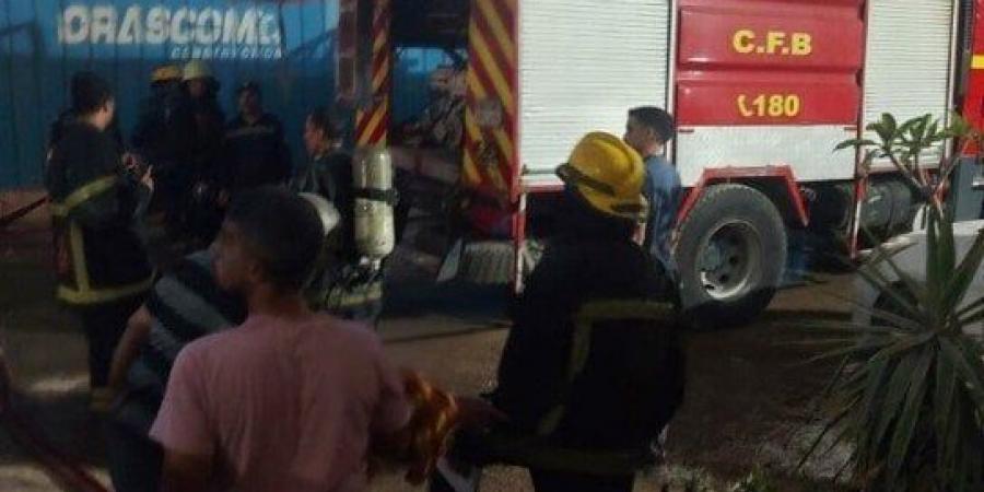 السيطرة على حريق في مستشفى البدرشين - هرم مصر