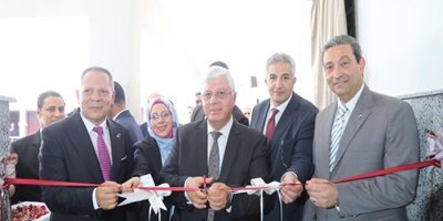 عاشور يفتتح عددًا من المشروعات التعليمية والصحية بجامعة دمياط - هرم مصر