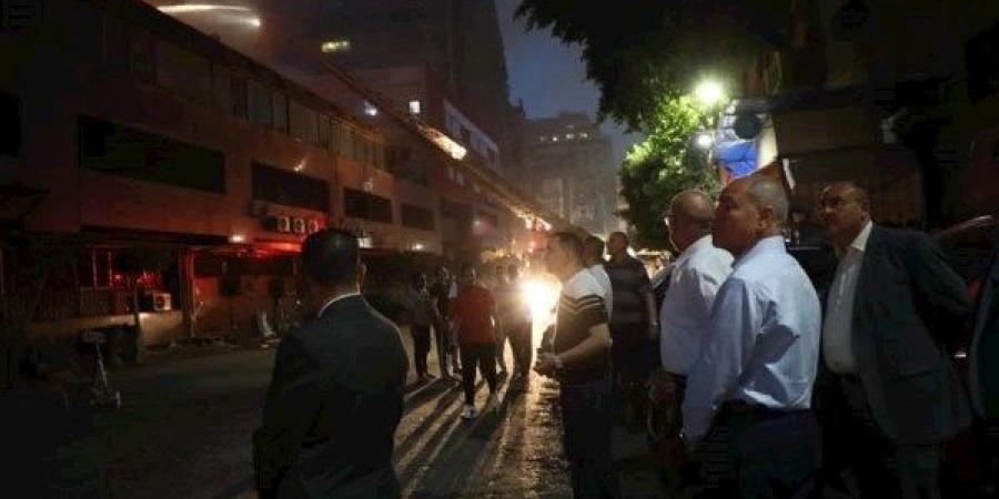 إخماد حريق محدود داخل حارة اليهود بالموسكي - هرم مصر