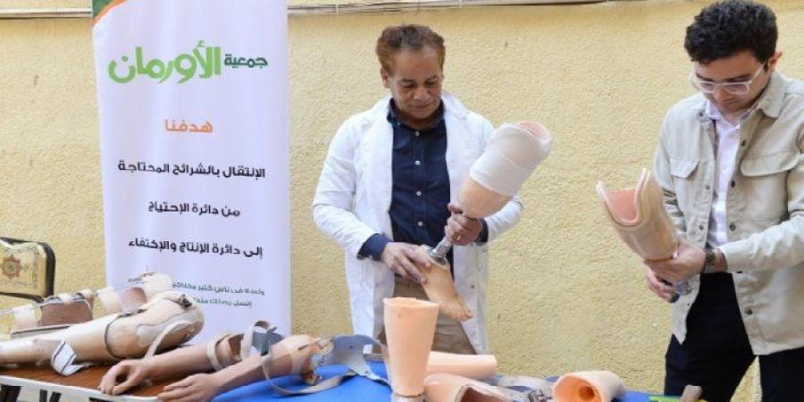 تسليم 1591 جهازًا تعويضيًا وسماعة طبية لغير القادرين بقرى ونجوع الفيوم - هرم مصر