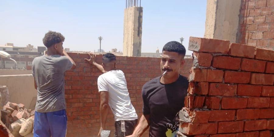 لا تهاون مع مخالفات البناء حملة إزالة فورية بمدينة الشيخ زايد - هرم مصر