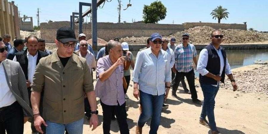 وزير الري يتفقد حالة الري ومحطات الرفع والمنشآت المائية بمحافظة الفيوم - هرم مصر