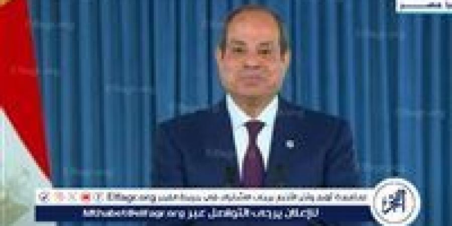 السيسي: ثورة 30 يونيو كانت نقطة الانطلاق نحو الجمهورية الجديدة.. ولدينا بنية تحتية معتبرة - هرم مصر