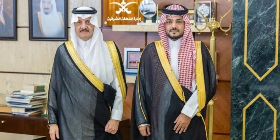 أمير الشرقية يستقبل مدير نادي منسوبي وزارة الداخلية بالمنطقة - هرم مصر