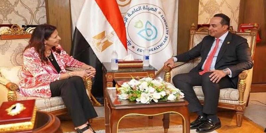 رئيس هيئة الرعاية الصحية يبحث مع مؤسسة فولبرايت مصر آفاق التعاون في تبادل الخبرات التعليمية وتعزيز البحث العلمي - هرم مصر