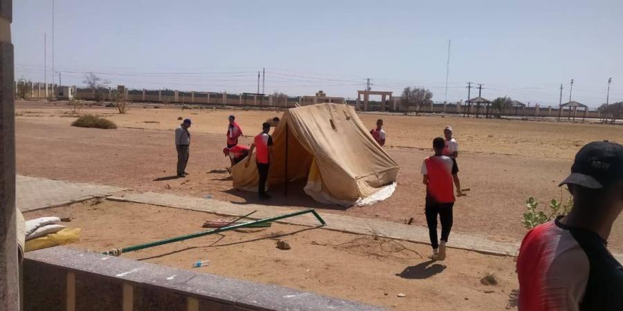 معسكر كشفي جديد بالوادي الجديد لصالح وزارة الشباب والرياضة - هرم مصر