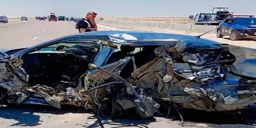 بسبب السرعة الزائدة.. مصرع أسرة كاملة في حادث سير بطريق العلمين المؤدي إلى الساحل الشمالي بالإسكندرية - هرم مصر
