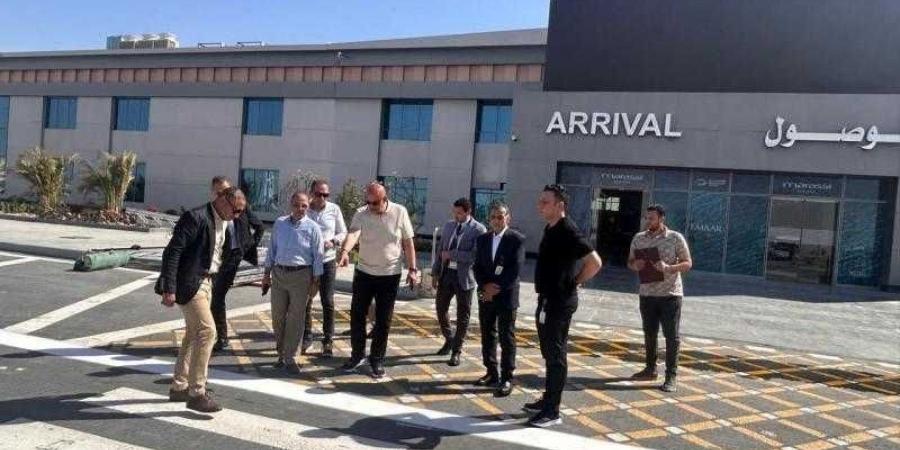 في زيارة مفاجئة.. النشار يوجه بتعزيز جاهزية مطار العلمين مع تنامي حركة التشغيل - هرم مصر