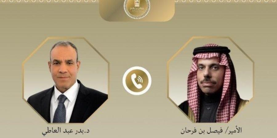 اتصال هاتفي بين وزير الخارجية ونظيره السعودي - هرم مصر