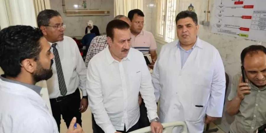 محافظ المنوفية يتوجه لمستشفى الباجور العام للاطمئنان على الحالة الصحية لمصابي حادث الإقليمي بمنشأة القناطر - هرم مصر