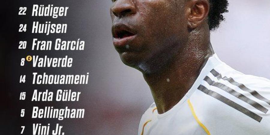 تشكيل ريال مدريد في مواجهة بوروسيا دورتموند بكأس العالم للأندية #كأس_العالم_للأندية #مونديال_الأندية #الأهلي #كأس_العالم_للأندية2025 #الأهلي_فى_المونديال - هرم مصر