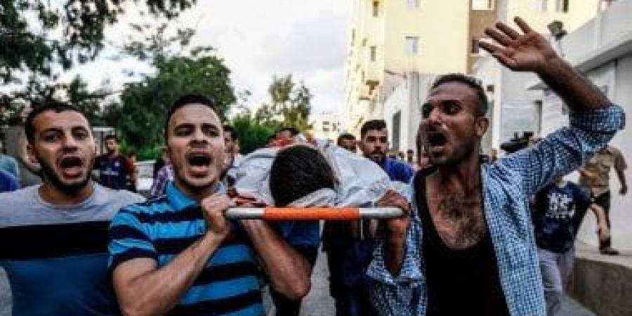 3 شهداء ومصابين إثر قصف الاحتلال تكية خيرية في مدينة دير البلح وسط غزة - هرم مصر