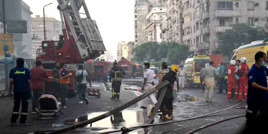 حريق سنترال رمسيس.. إغلاق كوبري 6 أكتوبر باتجاه مدينة نصر - هرم مصر