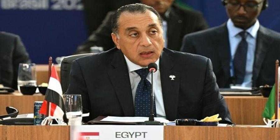 رئيس الوزراء يُلقى كلمة خلال جلسة ”تعزيز التعددية” بقمة بريكس - هرم مصر