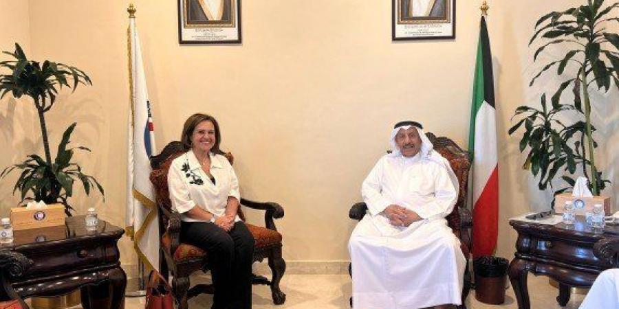 الهلال الأحمر الكويتي والمفوضية السامية يبحثان سبل تعزيز التعاون في دعم قضايا اللاجئين - هرم مصر