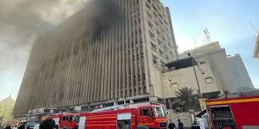 عاجل .. السيطرة على حريق سنترال رمسيس  - هرم مصر