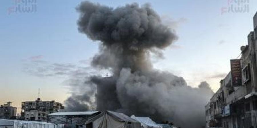 استشهاد 11 فلسطينيا برصاص وقصف الاحتلال الإسرائيلى مدينتى خان يونس ورفح - هرم مصر