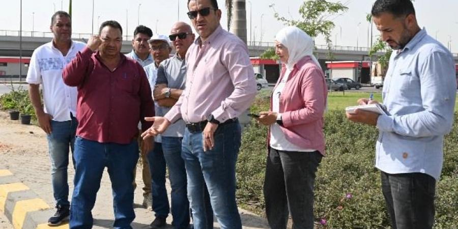 رئيس جهاز العاشر من رمضان يتابع أهم أعمال الزراعة فى المدينة.. صور - هرم مصر