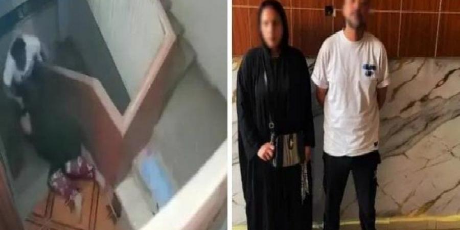 ضبط موظف وزوجته لتعديه على زوجة شقيقه وسحلها في الشرقية - هرم مصر