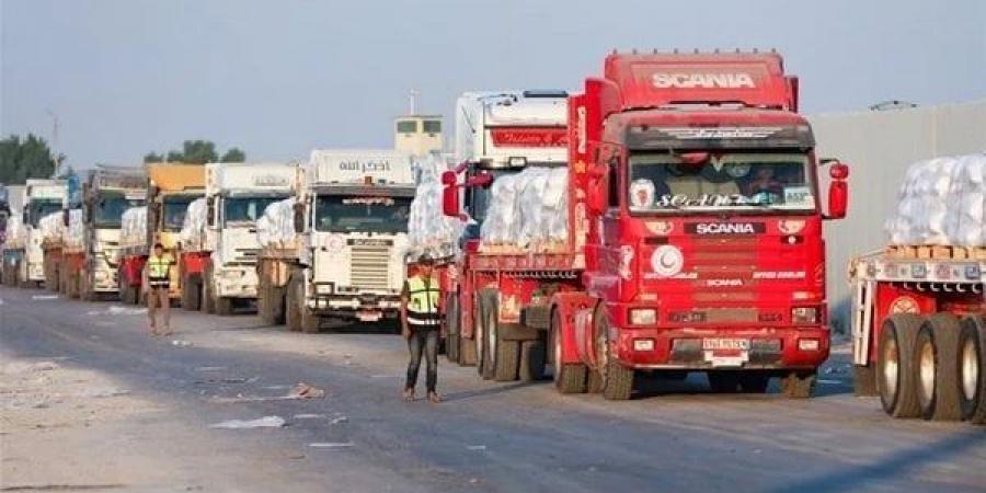 زاد العزة من مصر إلى غزة.. استئناف دخول قافلة المساعدات الإنسانية الـ16 للقطاع - هرم مصر