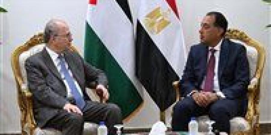 مدبولي يؤكد لرئيس وزراء فلسطين استمرار مصر في تقديم الدعم اللازم لقطاع غزة - هرم مصر