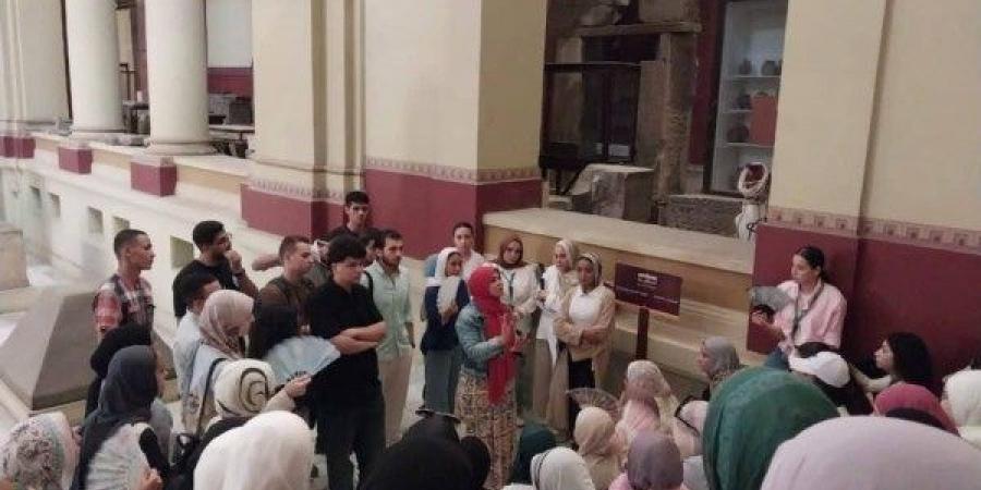إنطلاق فاعليات تدريب أصدقاء المتحف المصرى بالتحرير - هرم مصر
