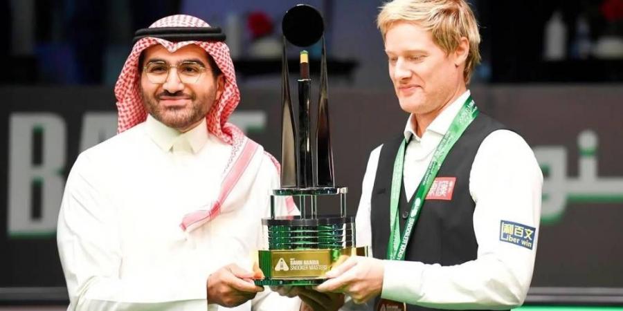 أسترالي يعتلي قمة السنوكر - هرم مصر