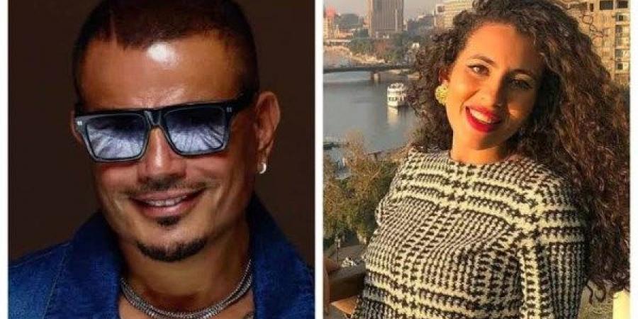 يا بخته.. عمرو دياب يفاجئ منة عدلي القيعي في حفلته - هرم مصر
