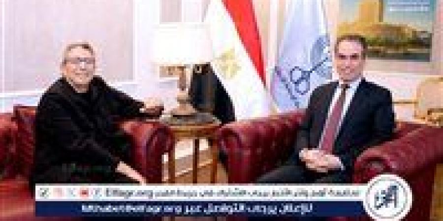 الإعلامي محمود سعد يزور ماسبيرو بعد غياب 14 عام - هرم مصر
