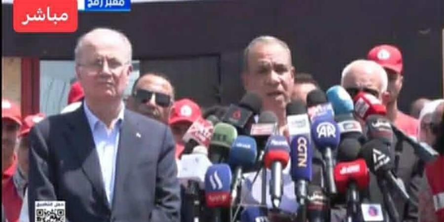 عبد العاطى :رسالتنا من مصر قيادة وشعبا الى الفلسطينين : نحن معكم فى صمودكم على ارضكم - هرم مصر