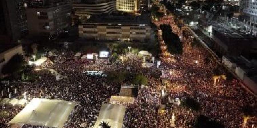 إعلام عبرى: نحو مليون إسرائيلى تظاهروا الأحد لمطالبة الحكومة لإنهاء حرب غزة - هرم مصر