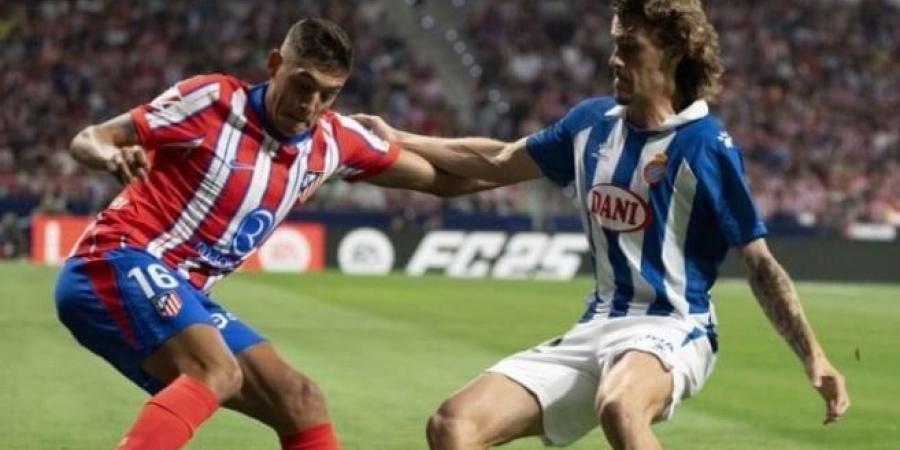 إسبانيول يفوز على أتلتيكو مدريد ٢-١ في الليجا - هرم مصر