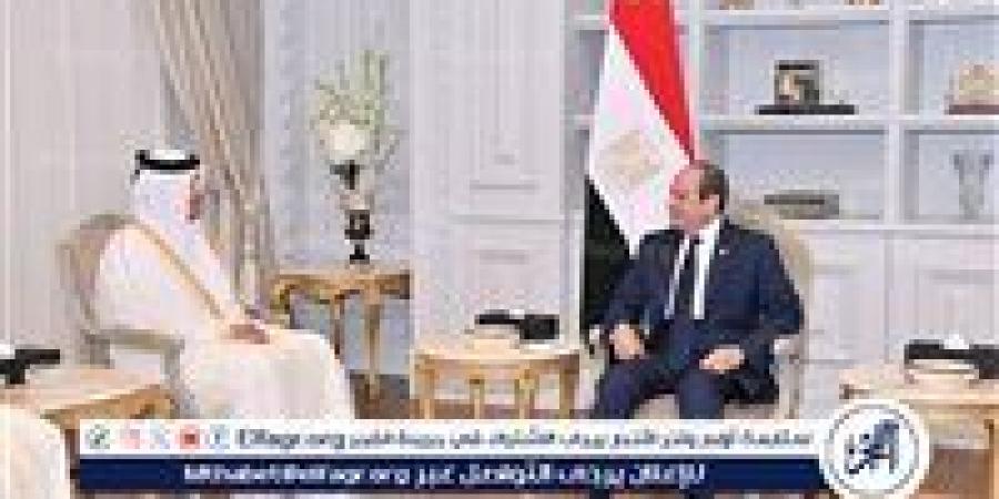عاجل- السيسي يستقبل رئيس وزراء قطر.. توافق مصري–قطري على وقف إطلاق النار في غزة وتعزيز التعاون الثنائي والاستثماري - هرم مصر