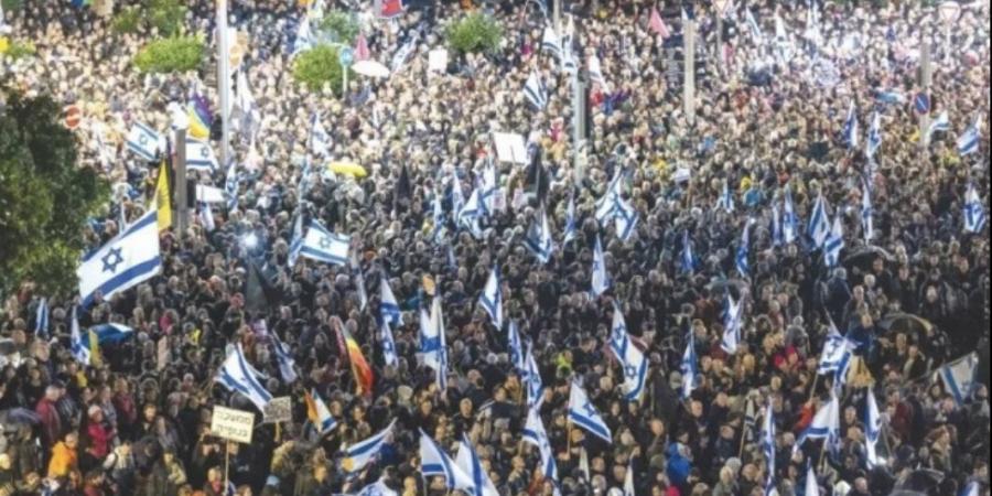 احتجاجات في إسرائيل على قرار تجنيد 60 ألفا من الاحتياط للسيطرة على غزة - هرم مصر