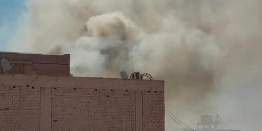 السيطرة على حريق بمبنى الشباب والرياضة في الوادي الجديد - هرم مصر