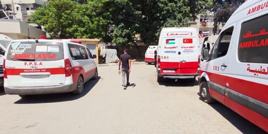 طواقم الإسعاف والدفاع المدني في غزة يواجهان ظروفا قاسية - هرم مصر