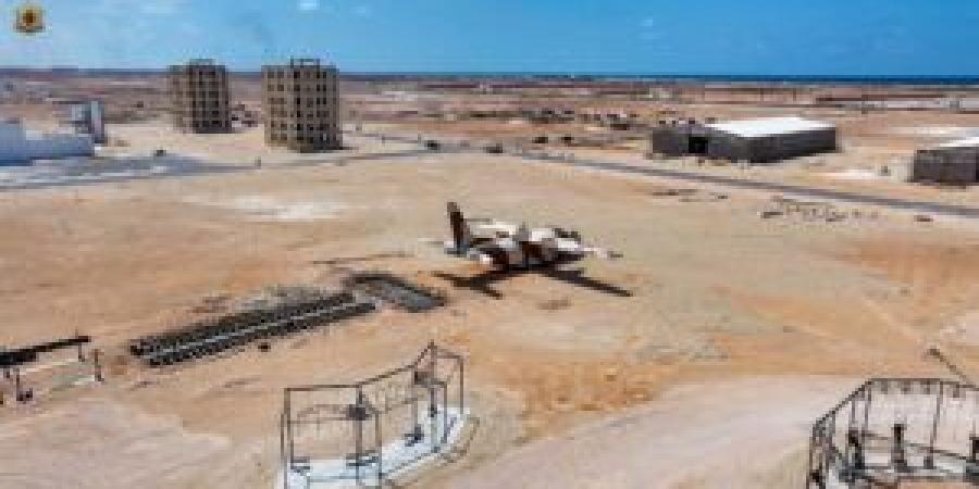 زيارة ميدانية: المشير حفتر يتفقد منشآت تدريبية ومسجد خالد بن الوليد وملعب الاتحاد العسكري - هرم مصر