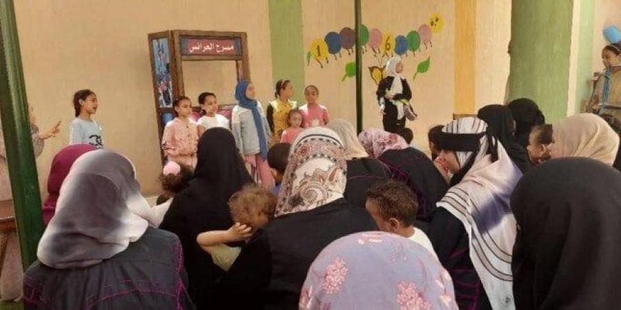 ندوات تثقيفية وأنشطة ترفيهية تنظمها مكتبة مصر العامة ببني عدي في أسيوط - هرم مصر