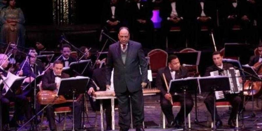 فرقة عبد الحليم نويرة تحيى حفلا غنائيا فى الأوبرا - هرم مصر