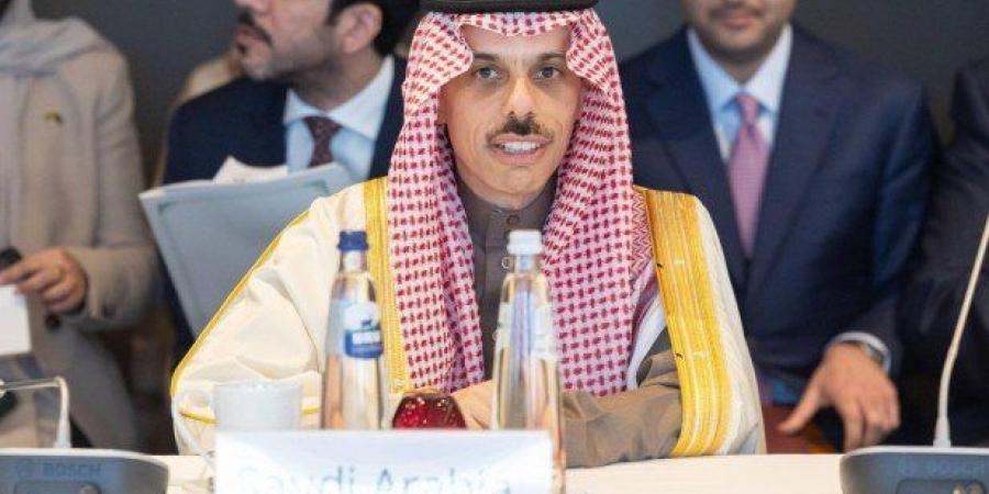 وزير الخارجية السعودي: إقامة دولة فلسطينية حق أصيل للشعب الفلسطيني - هرم مصر